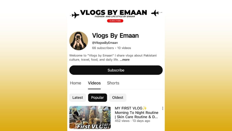 Vlogs By eman