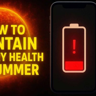 How to Maintain Battery Health in Summer (Complete Guide)